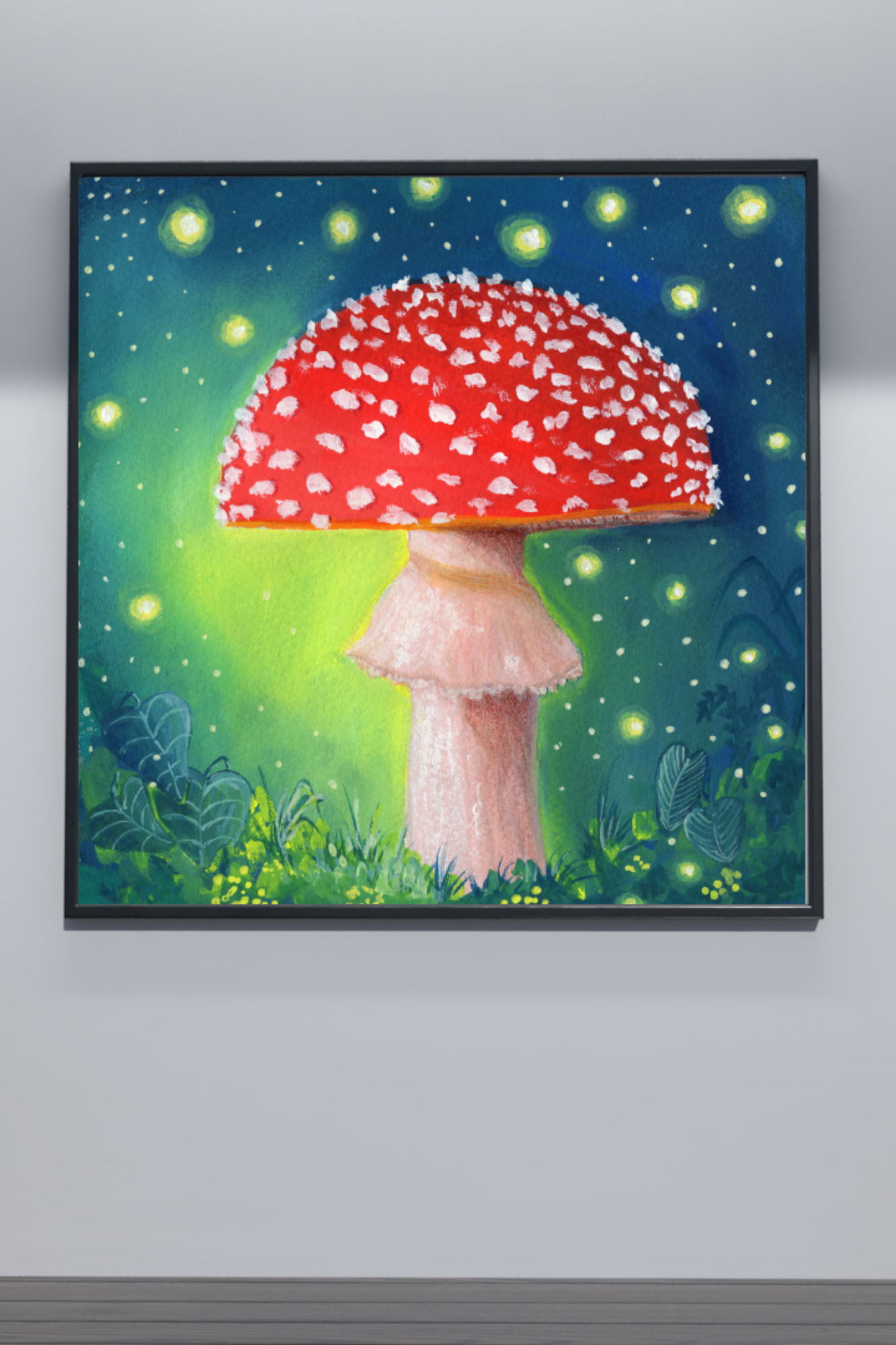 The Enchanted Mushroom Fine Art Print