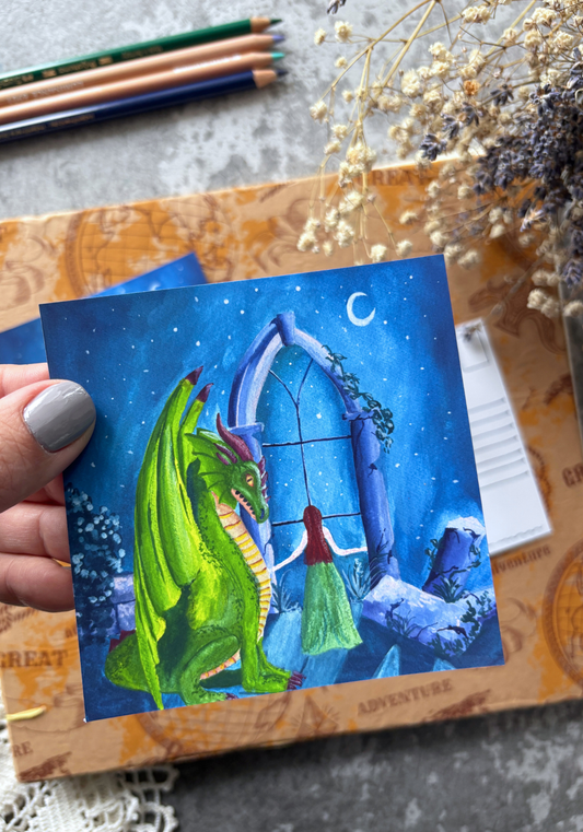 A Quiet Watch Postcard