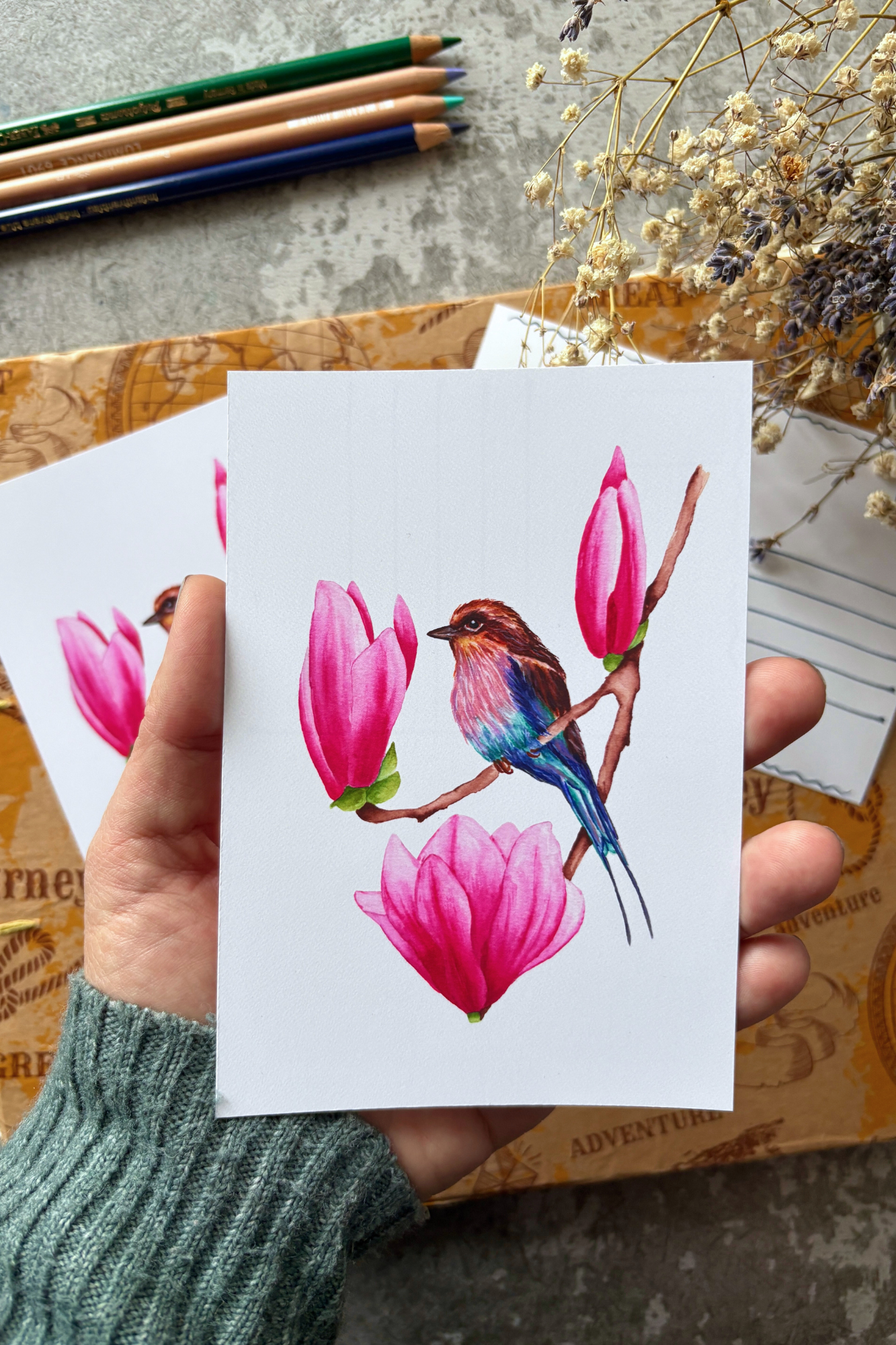 Magnolia Serenade Postcard