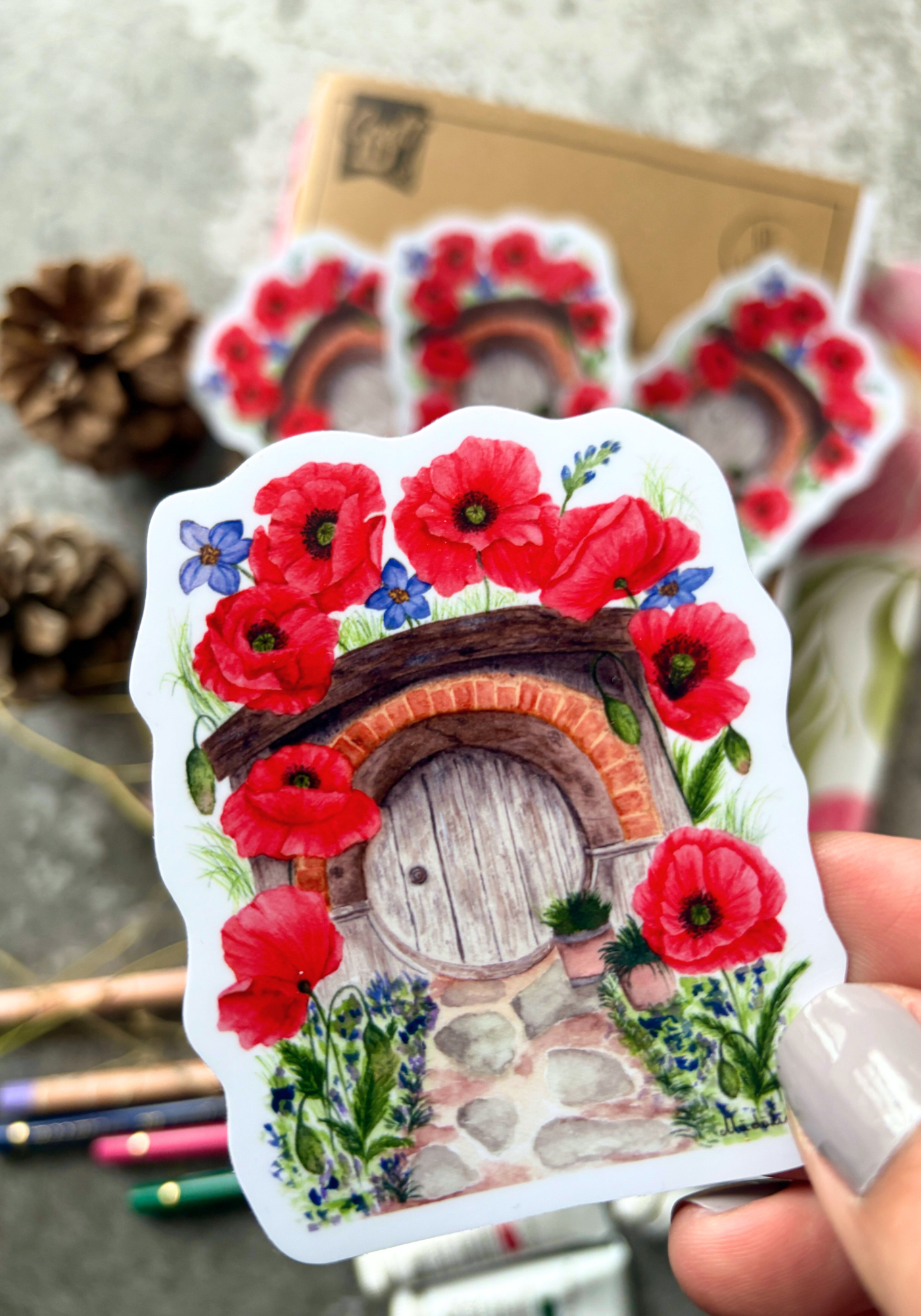 The Blooming Hollow Sticker