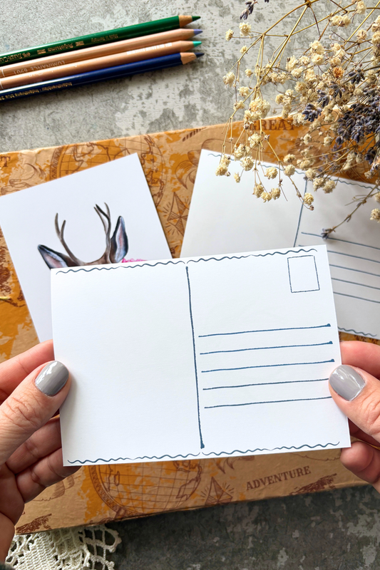 Peony Deer Delight