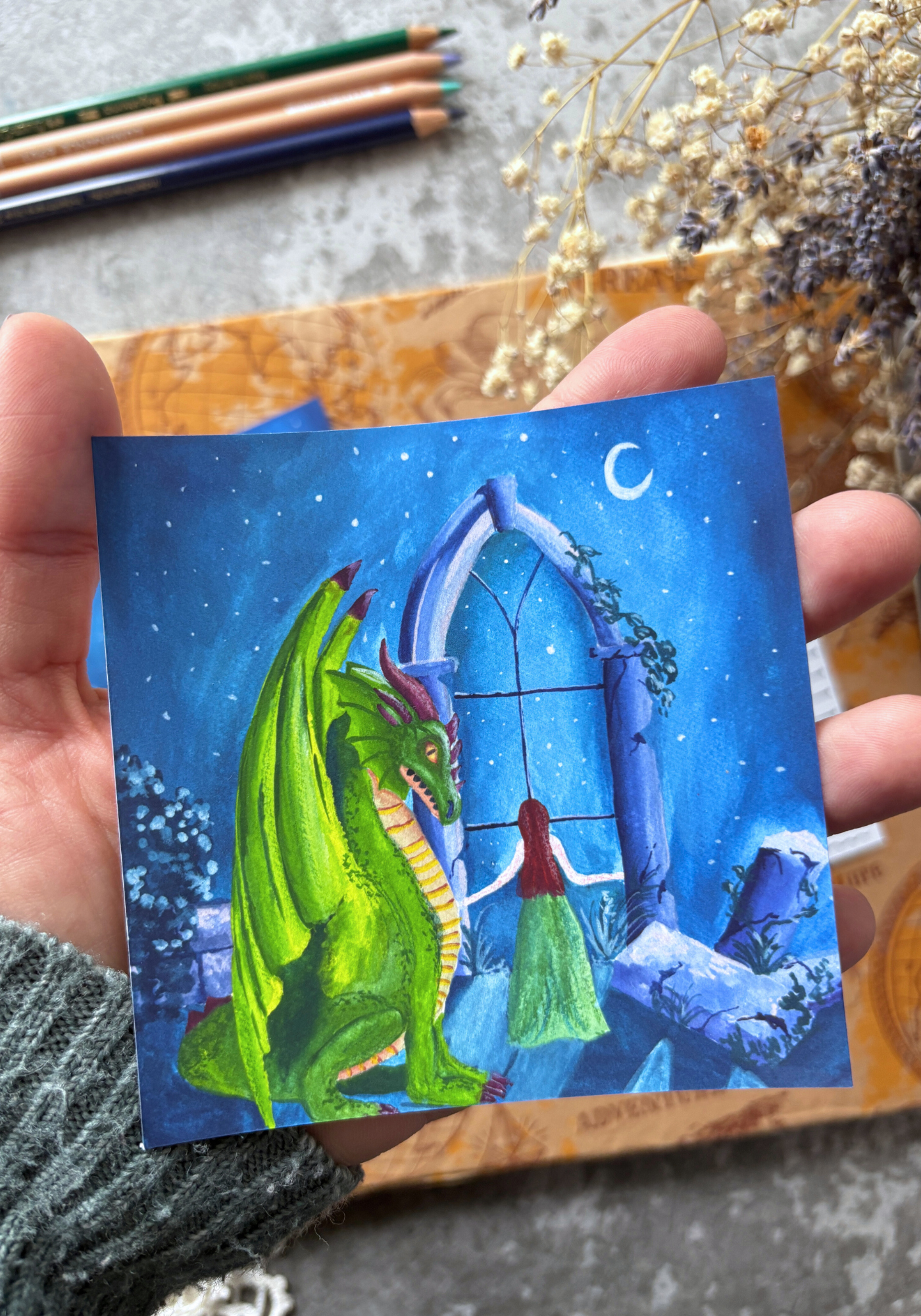 A Quiet Watch Postcard