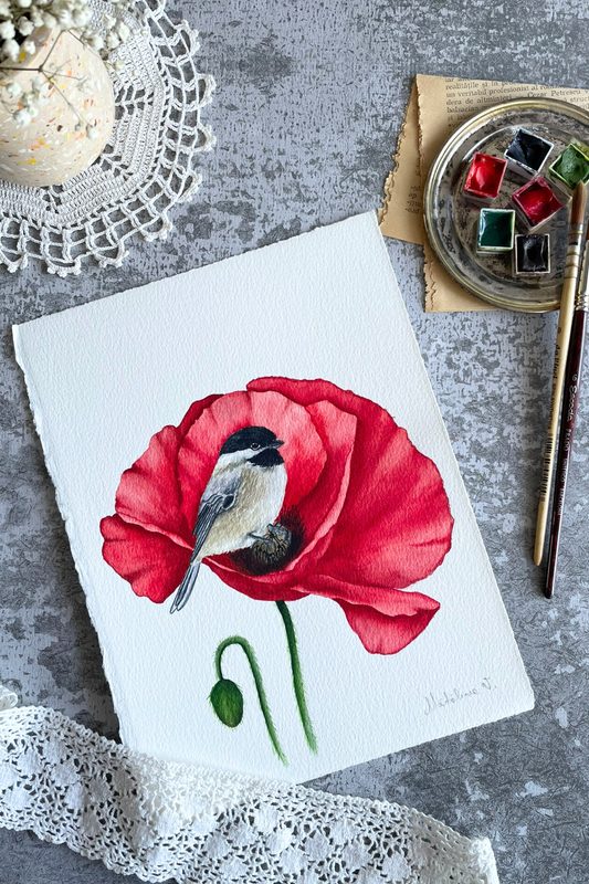 Poppy Whispers Fine Art Print