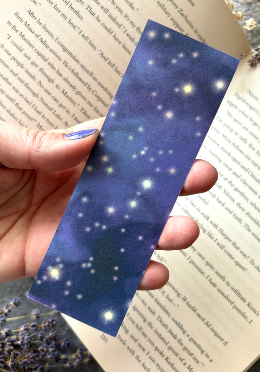 Silver Moon Swing Bookmark