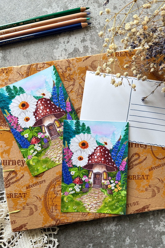 Bloomguard Cottage Postcard