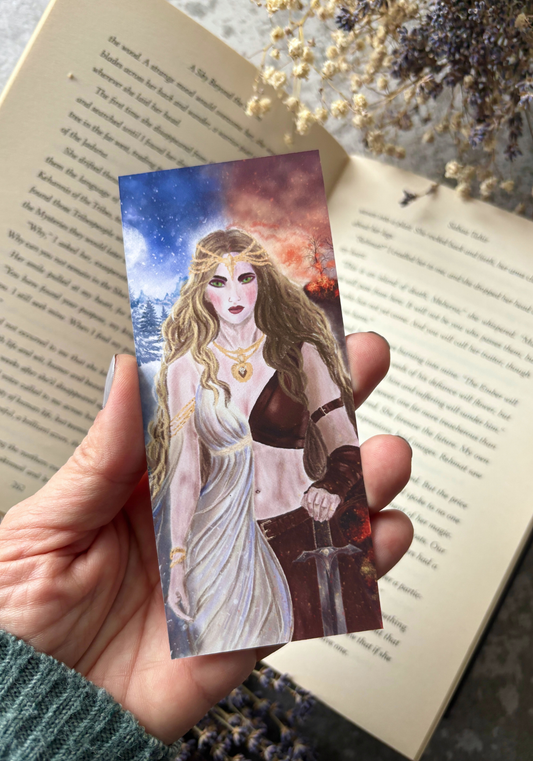 Freyja of Snow and Flame Bookmark