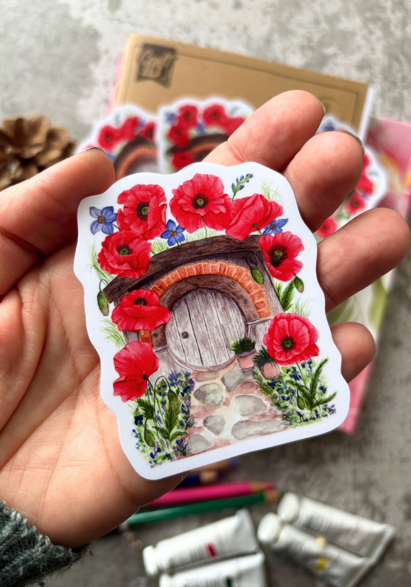 The Blooming Hollow Sticker