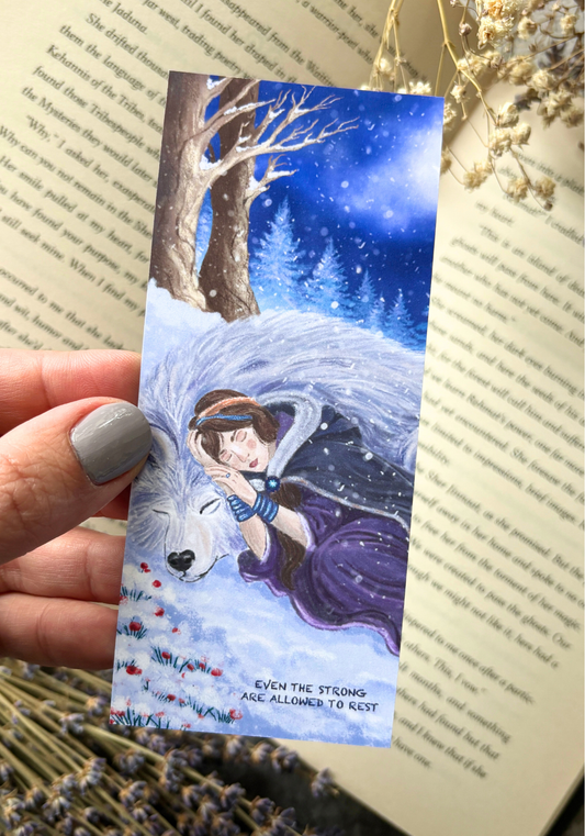 Held by the Silver Night Bookmark
