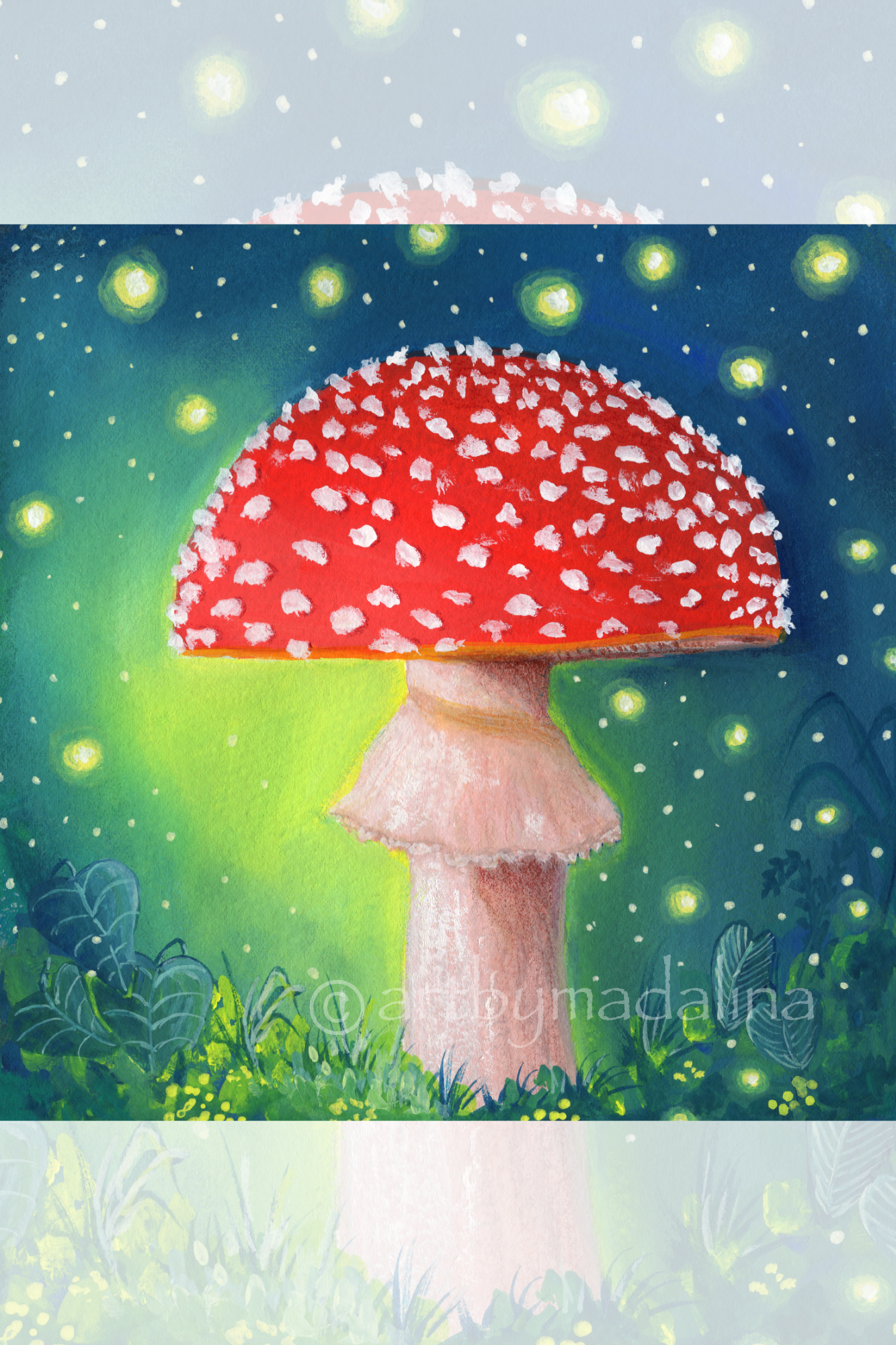 The Enchanted Mushroom Fine Art Print
