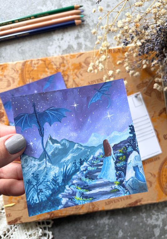 Under Dragon Skies Postcard