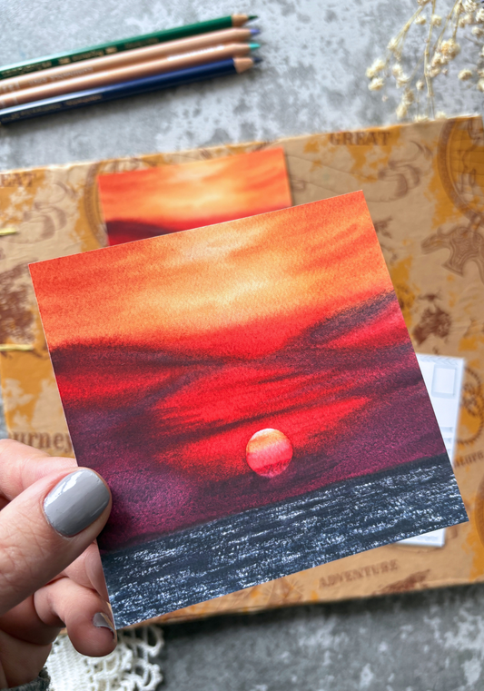 A Sea of Light Postcard