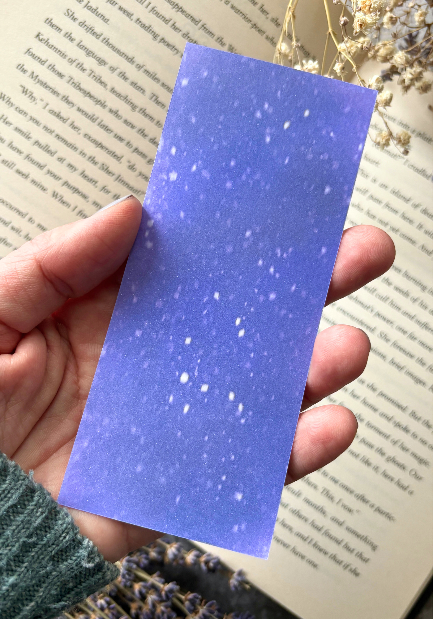Held by the Silver Night Bookmark