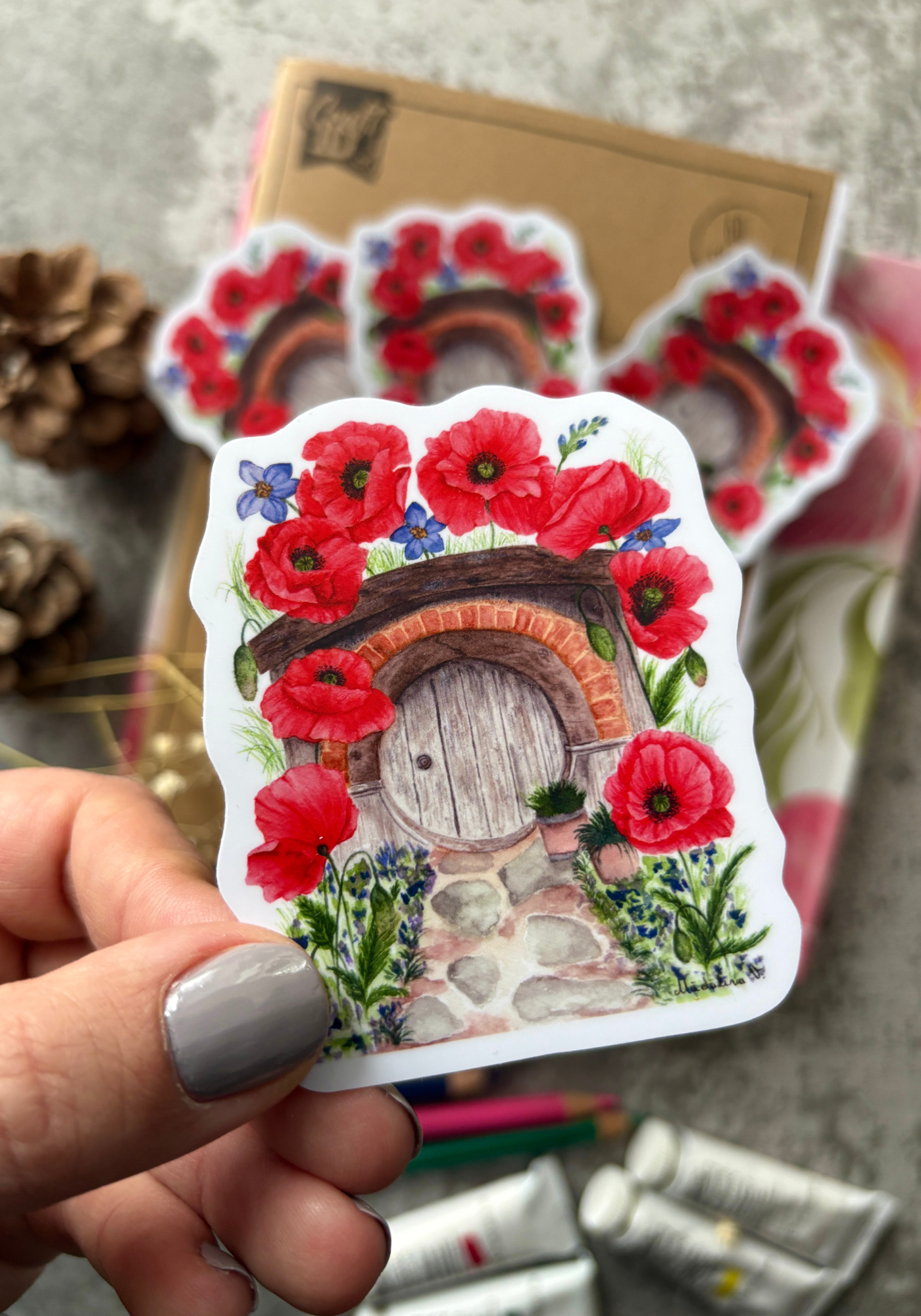 The Blooming Hollow Sticker