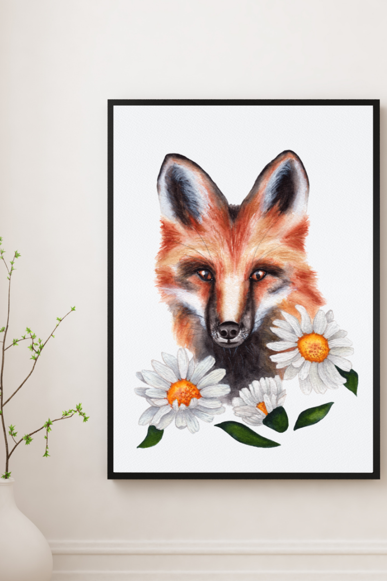 Among the Daisies Fine Art Print