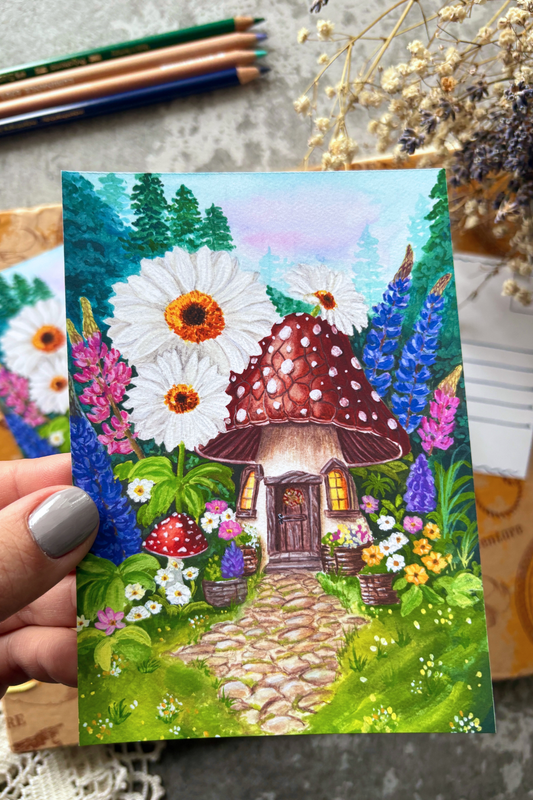 Bloomguard Cottage Postcard