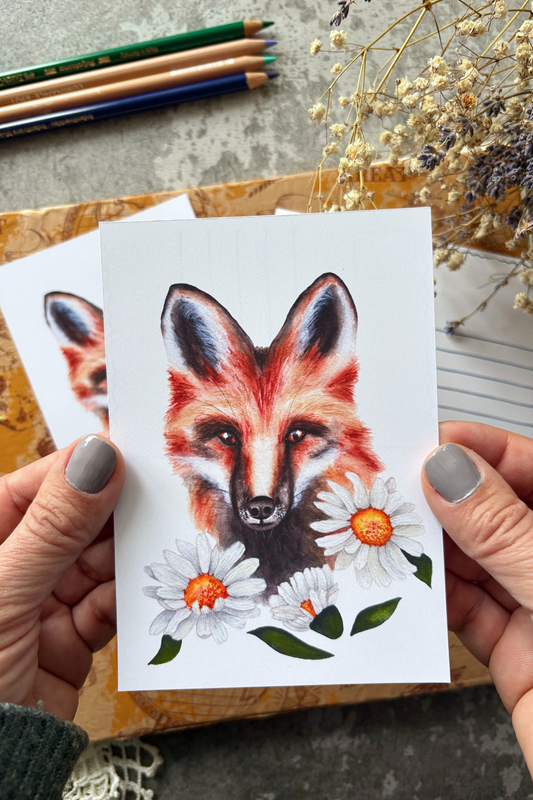 Among the Daisies Postcard