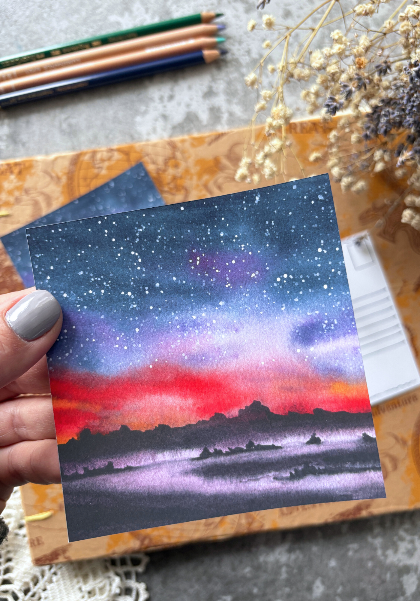 Of Stars and Mist Postcard