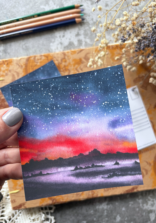 Of Stars and Mist Postcard