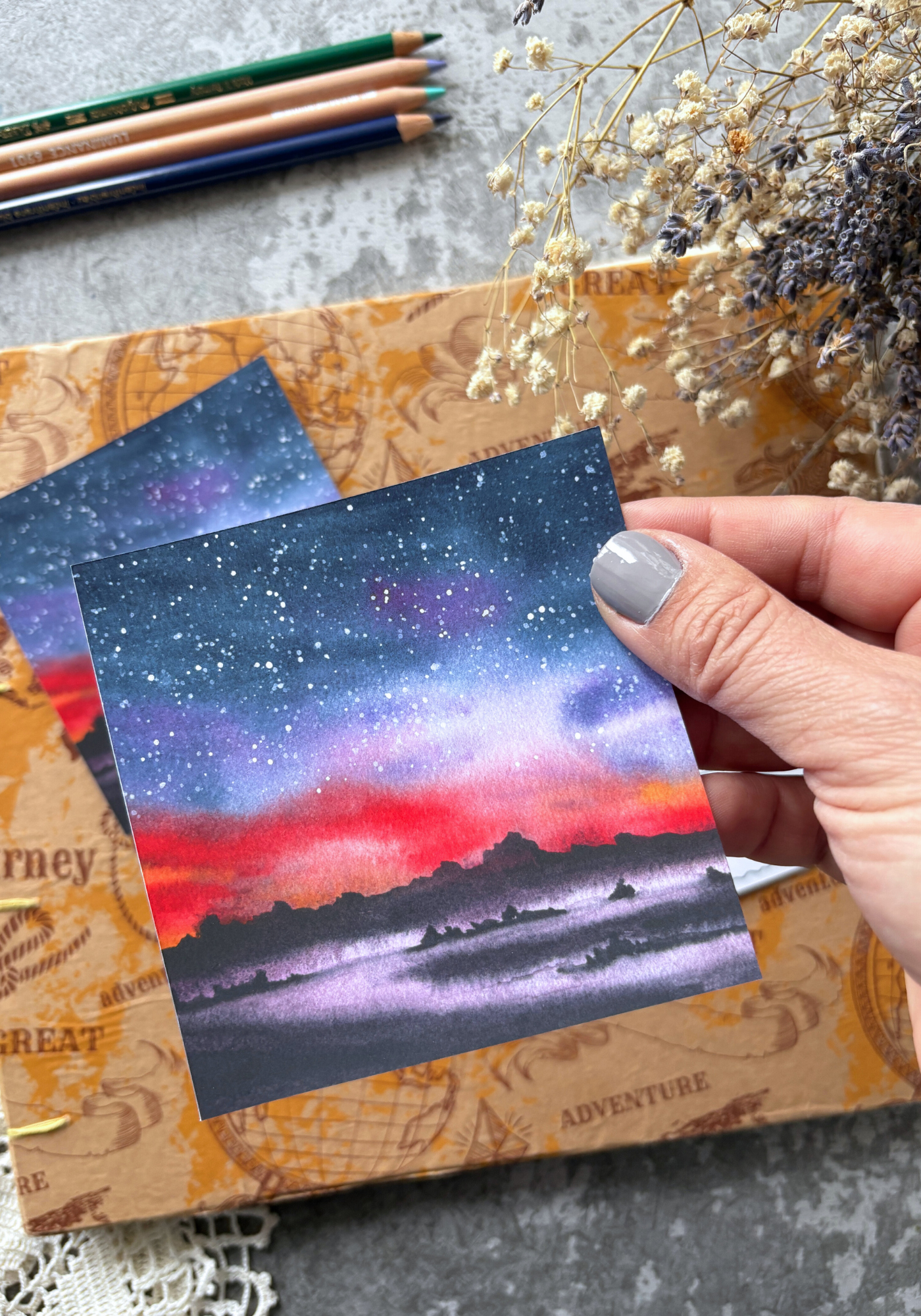 Of Stars and Mist Postcard