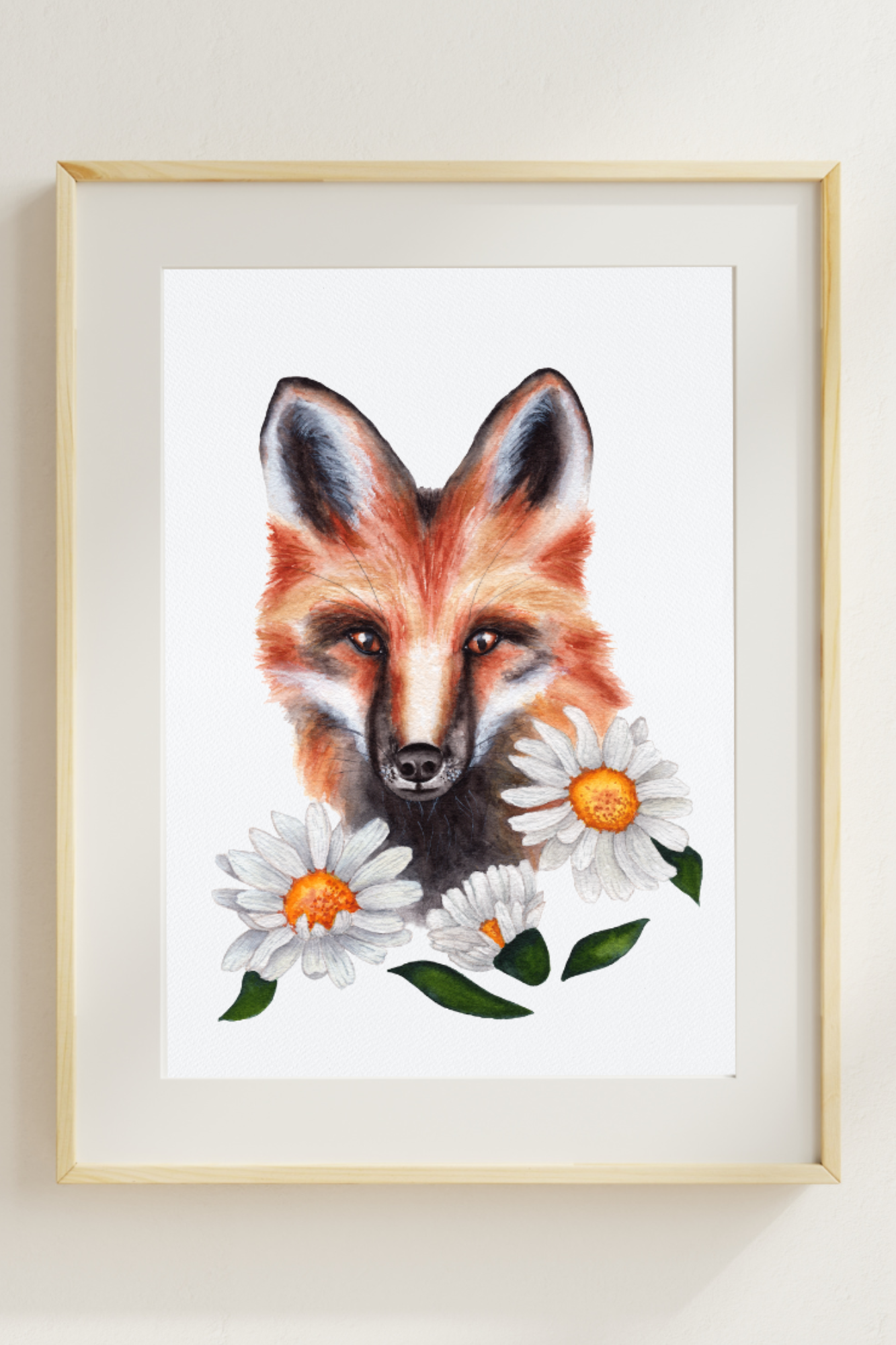 Among the Daisies Fine Art Print