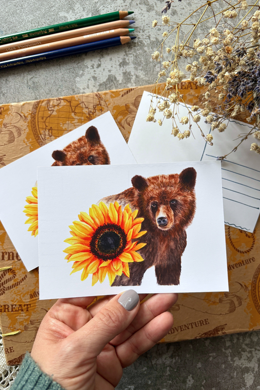 Bear & Golden Hues