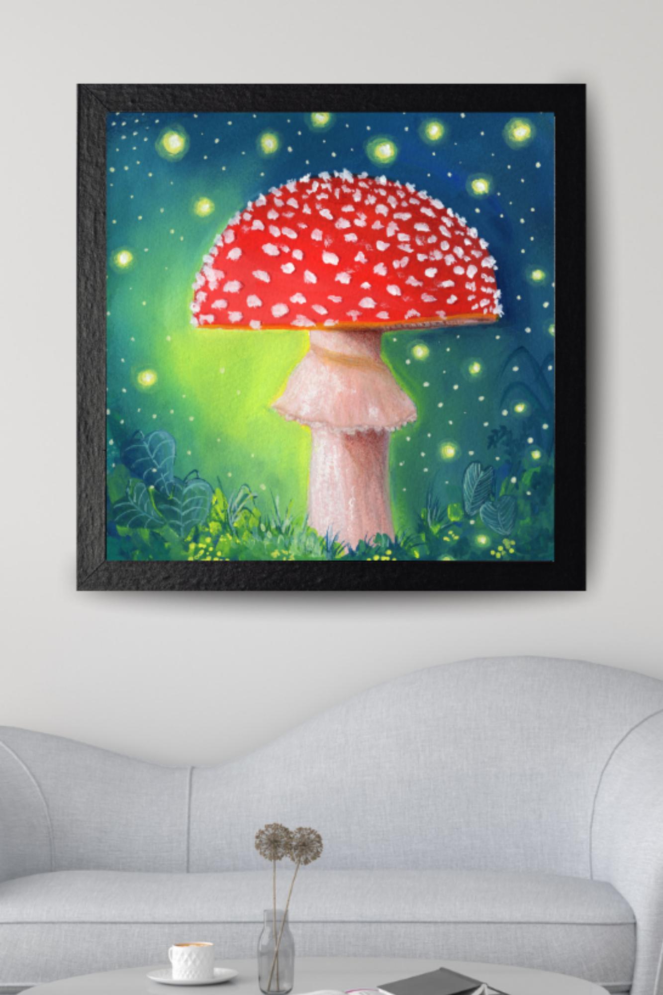 The Enchanted Mushroom Fine Art Print