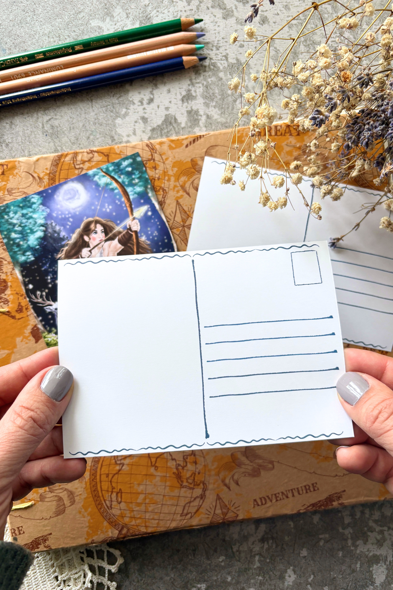 The Poise of Artemis Postcard