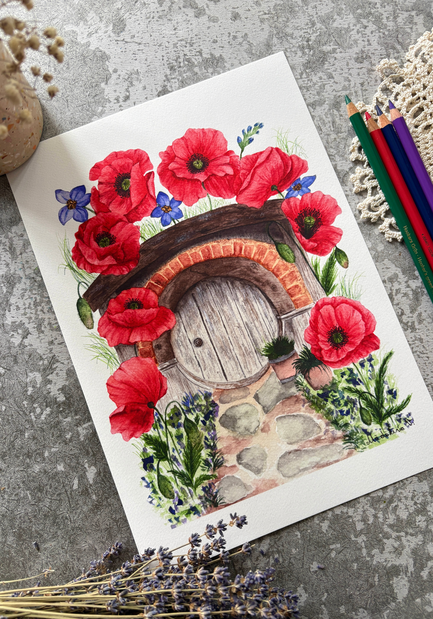 The Blooming Hollow Fine Art Print