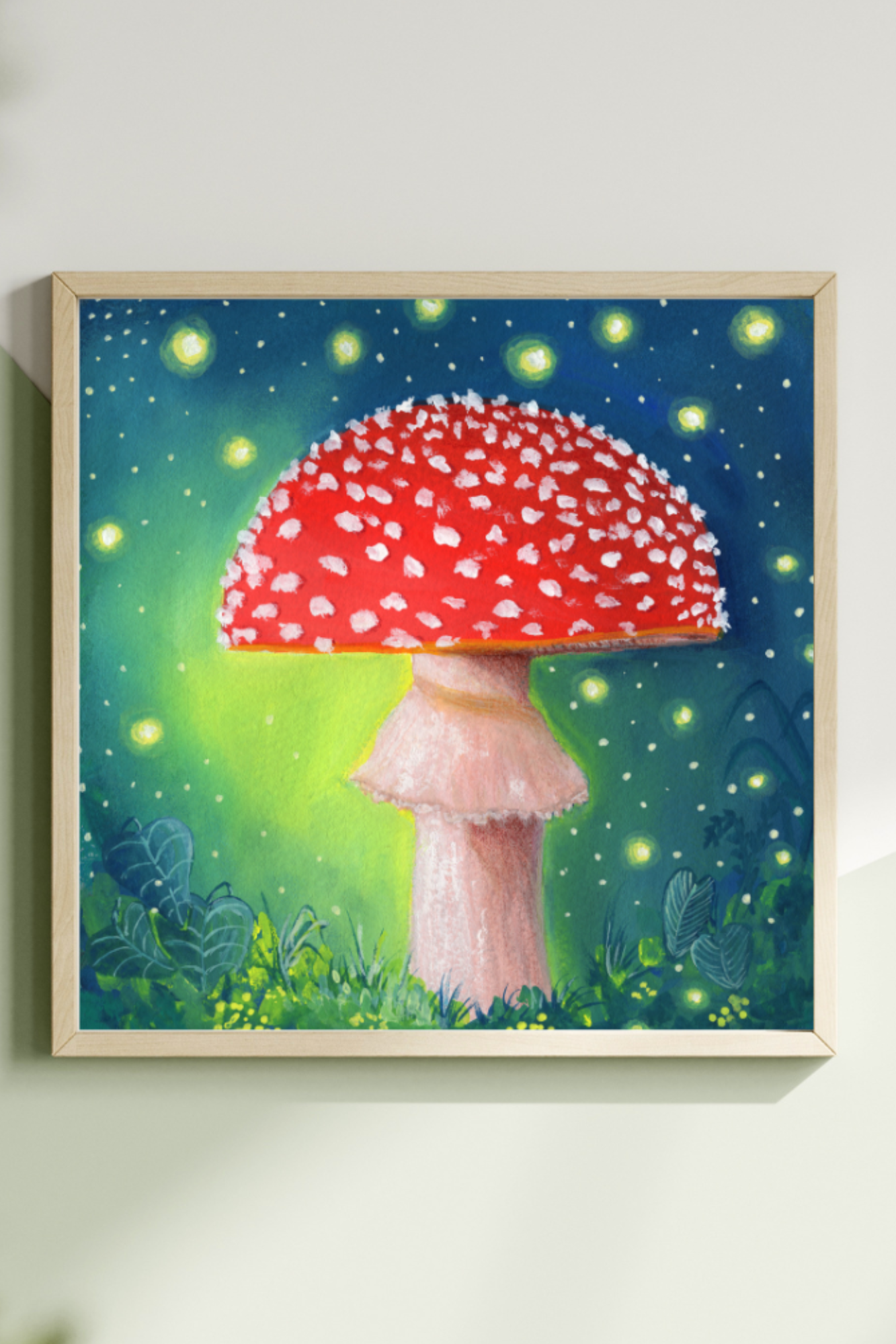 The Enchanted Mushroom Fine Art Print