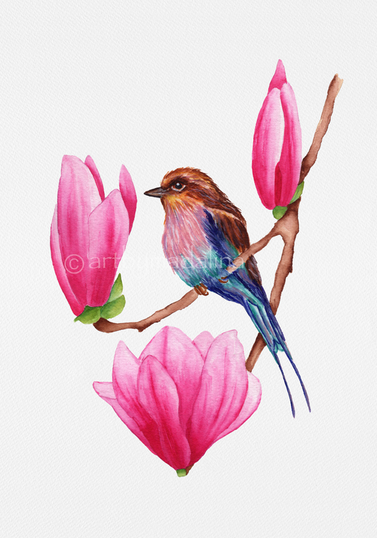 Magnolia Serenade Fine Art Print