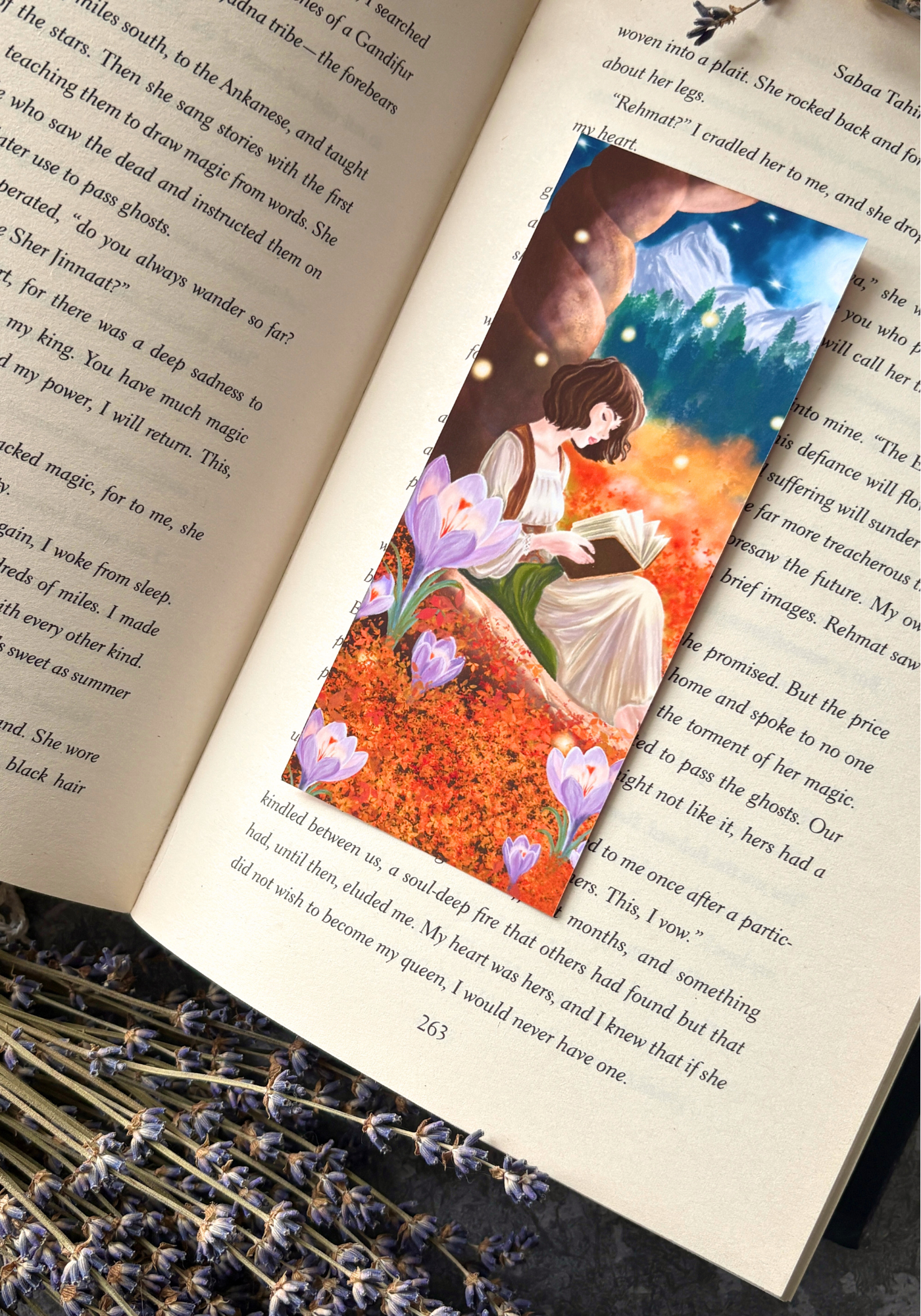 A Quiet Autumn Tale Bookmark