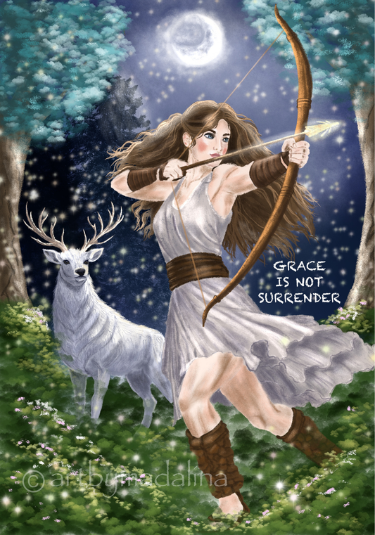 The Poise of Artemis Fine Art Print