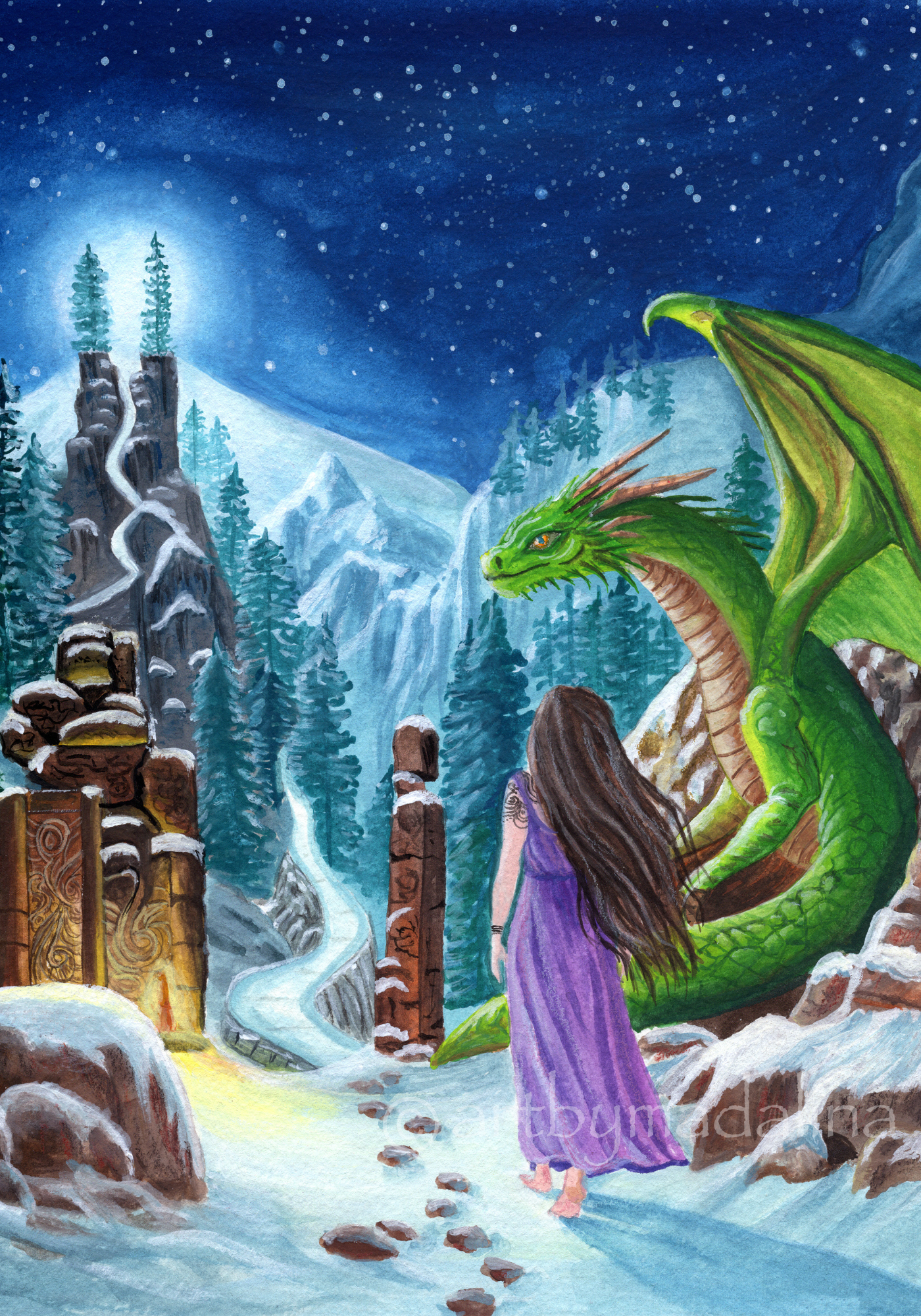 The Mountain That Calls Fine Art Print