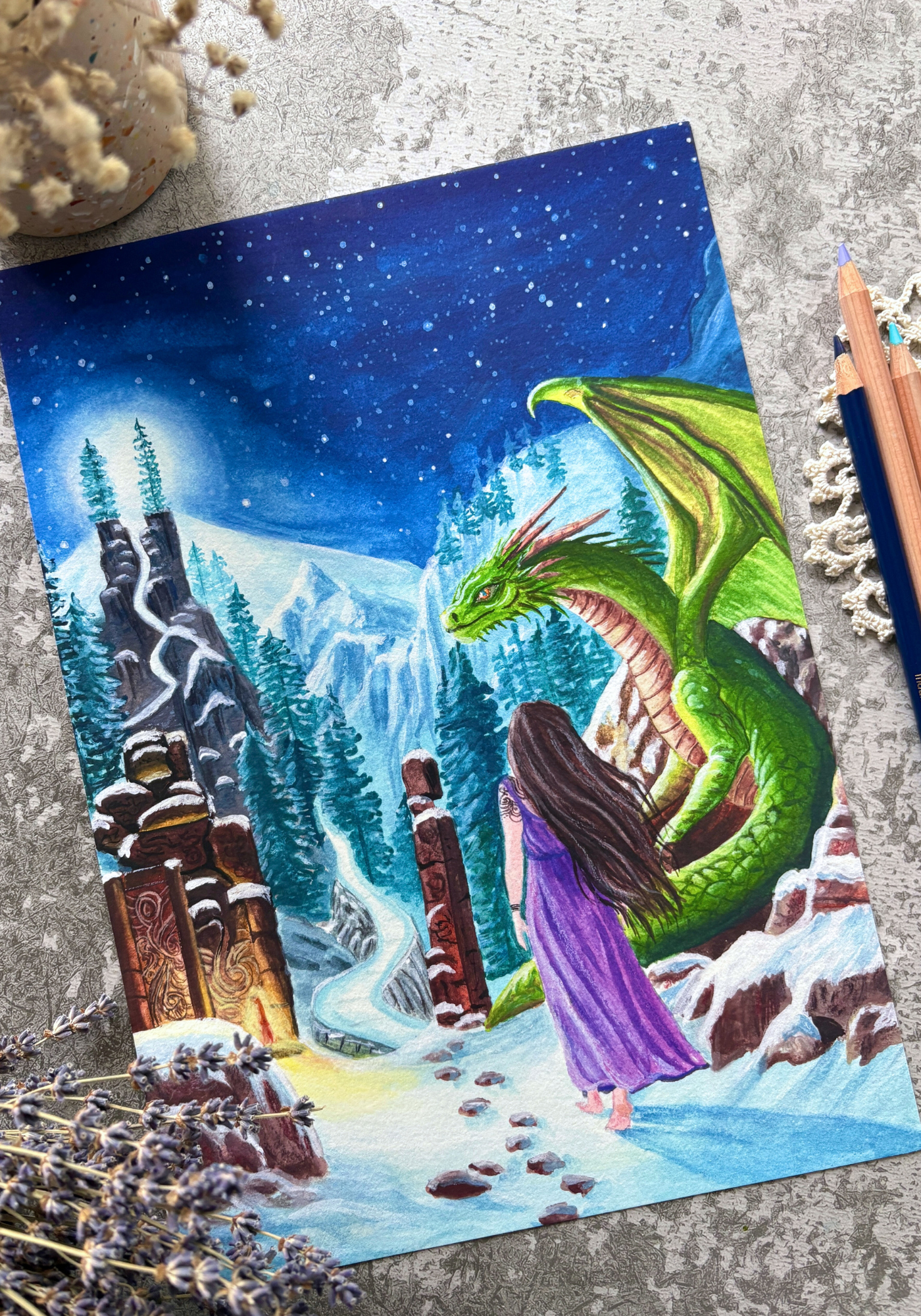 The Mountain That Calls Fine Art Print